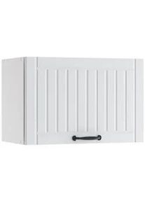 VICCO Badschrank Fame-Line Weiß Landhaus 60 x 40 cm Flach , Weiß, Weiß , Holzwerkstoff , 2 Fächer , Rechteckig , 60x40x34.1 cm , Badezimmer, Badezimmerschränke, Hängeschränke