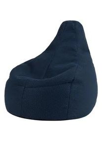 I.C.O.N. icon Sitzsack Liegesessel Dalton Techmesh Gaming , Dunkelblau , Textil , 170 L , 90x73x84 cm , Hergestellt in Deutschland, Oeko-Tex® Standard 100 , Wohnzimmer, Hocker, Sitzsäcke, XXL Sitzsäcke