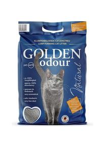 pet-earth Katzenstreu mit goldenem grauem Geruch, natürlich (Klumpend, Neutralisierend, Nicht staubend, 7 kg), Katzenstreu