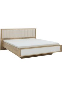 Gami Bett »MANAE« in beige, Größe Liegefläche B/L: 180 cm x 200 cm