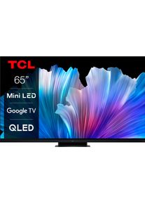TCL QLED Mini LED-Fernseher »65C935X2« 164 cm/65 ′′ Smart-TV 2500nits in grau, Größe 65 ′′