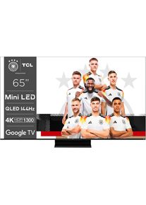 TCL Mini-LED-Fernseher »65C803GX1« 164 cm/65 ′′ Smart-TV Dolby Vision in schwarz, Größe 65 ′′