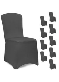 Detex Stuhlhusse 10er-Set Anthrazit