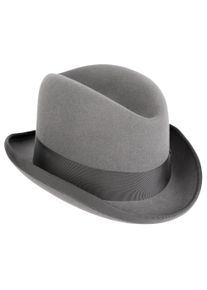 maskworld Trilby Hat – Grey Wool Felt “Winston”