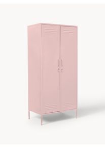 Mustard Made Šatníková skriňa The Twinny Svetloružová Kov Š 85 x V 183 cm