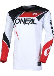 O Neal ONeal Hardwear Air Slam, jersey , color: White/Black/Red , size: S