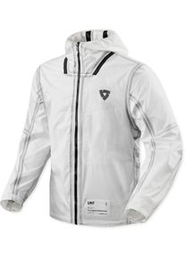 Revit Barrier 2 H2O, rain jacket unisex , color: White , size: XS