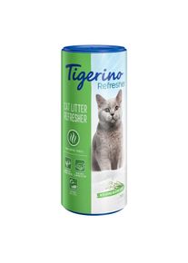 Tigerino Refresher D&eacute;sodorisant pour liti&egrave;re .- parfum printanier 2 x 700 g