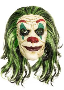 maskworld Grüner Schurkenclown Maske
