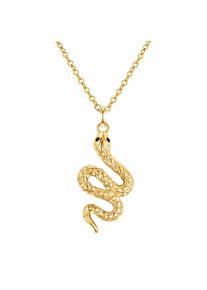 EASTSIDE, Damen, Kette mit Anh&auml;nger &raquo;ES466&laquo; aus Edelstahl, gelbgold, gelbgold, Damen-Kette mit Motiv-Anh&auml;nger