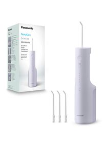 Panasonic , Munddusche »EW-DJ27-V303« 4 Stk. Aufsätze Kabellos, 5 Stufen, 200 ml Wassertank, kontaktloses Laden , Violett , EINFACHES LADEN –...