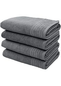 my home, Duscht&uuml;cher &raquo;Sanremo Premium, Premium Handt&uuml;cher, 600 gr/m&sup2;, 70x140cm&laquo; mit Bord&uuml;re, flauschig und weich, dicke Qualit&auml;t, 5 Jahre Garantie, 