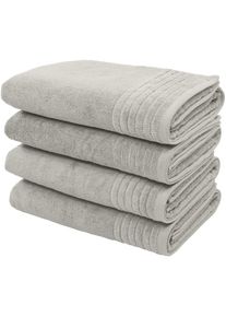 my home, Duscht&uuml;cher &raquo;Sanremo Premium, Premium Handt&uuml;cher, 600 gr/m&sup2;, 70x140cm&laquo; mit Bord&uuml;re, flauschig und weich, dicke Qualit&auml;t, 5 Jahre Garantie, 