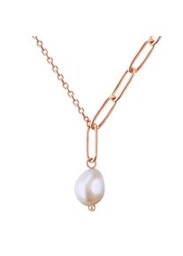 Valero Pearls, Damen, Gliederkette &raquo;VP776&laquo; mit S&uuml;&szlig;wasser-Zuchtperle, ros&eacute;gold, ros&eacute;gold, Kette f&uuml;r Damen