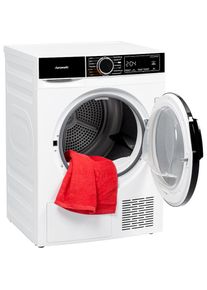 Hanseatic, W&auml;rmepumpentrockner &raquo;HWT8DGT&laquo; 8, wei&szlig;, Mit Knitterschutz