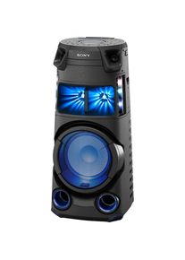 Sony, Party-Lautsprecher &raquo;MHC-V43D&laquo; (Bluetooth Beleuchtungseffekte CD/DVD Laufwerk ), schwarz, Spiele mit der Beleuchtung, DJ-Effekten und Voice 