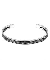 True Rebels, Damen, Armspange &raquo;TR339&laquo;, silber/schwarz, silber/schwarz, Armspange f&uuml;r Herren