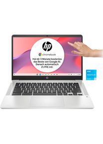 HP , Chromebook »14a-ca0218ng« 35,6 cm / 14 ′′ Intel Pentium Silber UHD Graphics 605 , weiß , Integrierter Virenschutz