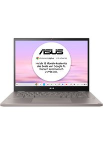 ASUS , Chromebook »Plus CM3401FFA-LZ0146« 35 cm / 14 ′′ AMD Ryzen 5 Radeon Graphics 256 GB SSD , grau