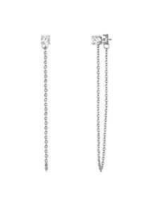 Glanzstücke München Glanzstücke München , Paar Ohrhänger »Set: GSM469« aus Sterling Silber , silber , 60 , Glitzernde hängende Ohrstecker