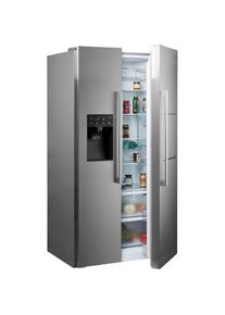 Bosch, Side-by-Side 6 &raquo;KAG93AIEP&laquo; 178, 7 cm hoch 90, 8 cm breit No Frost, Super K&uuml;hlen, XXL-Fassungsverm&ouml;gen, LED-Licht, Geb&uuml;rsteter Stahl Anti 