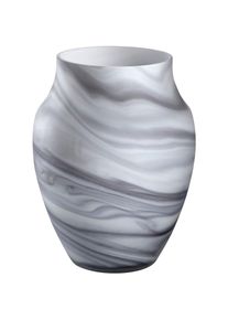 Leonardo, Tischvase &raquo;Dekovase POESIA, in Marmoroptik&laquo; aus Glas, handgefertigt, H&ouml;he ca. 22, 5 cm, bunt, Glas, B/H/T: 22,5 cm &Oslash; 17,4 cm, bunt