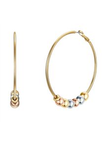 Yokoamii , Paar Creolen »Set: Y78« Creolen gelbgold , gelbgold , 59,5 mm , Moderne Creolen für Damen