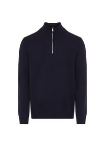 Joop Jeans, Herren, Strickpullover &raquo;Lauriono&laquo; mit Rei&szlig;verschluss, Dark Blue, XL, Dark Blue, Trendiger Pullover mit Rei&szlig;verschluss von JOOP! Jeans