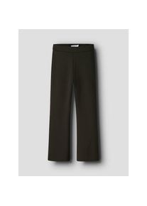 name it, Unisex, Jerseyhose &raquo;NKFFRIKKALI f&uuml;r M&auml;dchen mit ausgestelltem Bein und Viskose&laquo; unifarben, casual, ausgestellt, Viskosemix, ohne Kragen, 