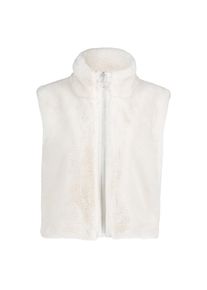 Betty Barclay, Damen, Fellimitatweste &raquo;Pl&uuml;schweste mit Rei&szlig;verschluss&laquo;, creme, 44, creme, Passform: Gerade
