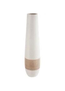 Vase Creme/Hellbraun
