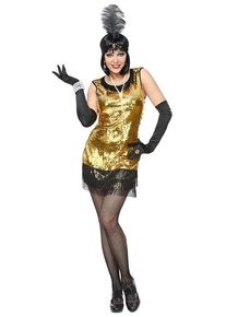 Widmann Déguisement Charleston rugissant des années 20 pour femme