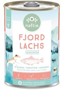 naftie Fjord Lachs Bio Nassfutter, 12x400g