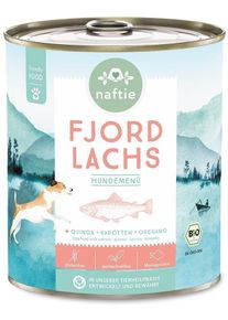 naftie Fjord Lachs Bio Nassfutter, 6x800g