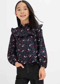 Bluse for barn, blå, størrelse 146, bonprix