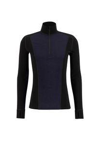 Ulvang Peak Map Half Zip Baselayer Merino base layer Men (L, black/blue)