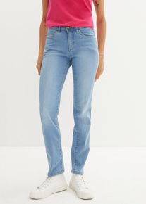 Jeans elasticizzati straight vita media, Blu, Taglia 54, bonprix