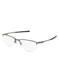 Oakley OX3218 okulary męskie | Oprawka: P&oacute;łramkowe, Kwadratowe, Szary