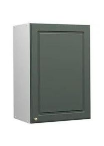 VICCO Badschrank Fame-Line Grün-Gold Landhaus 50 x 72 cm , Grün, Weiß , Holzwerkstoff , Rechteckig , 50x72x34.1 cm , Badezimmer, Badezimmerschränke, Hängeschränke