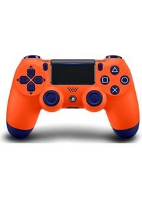 Sony DualShock 4 v2 Controller, Sunset Orange, PS4 (PS4), Gaming Controller, Orange