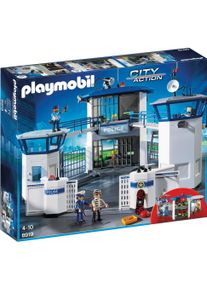 Playmobil Intl. Police-Kommandozentrale mit Gefängnis (6919, Playmobil City Action)