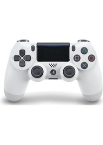 Sony DualShock 4 v2 Game Controller, Glacier White (PS4), Gaming Controller, Weiss