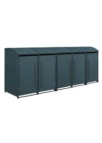 Tchibo - Mülltonnenbox - 350x83x135cm - anthrazit - Stahl