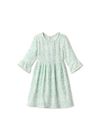 Tchibo - Baumwoll-Webkleid - Mädchen - Gr. 98/104 - weiß/print