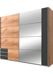 wimex Schwebetürenschrank »Emden moderner Kleiderschrank mit Spiegel und Schubladen BESTSELLER« Schlafzimmer Schrank Garderobenschrank mit...