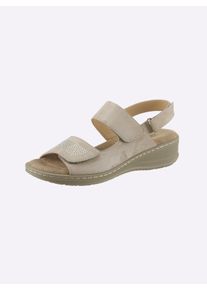 Dames slipper in beige ,maat 38, Witt, 100% Leer
