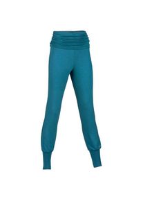 Engel Women's Yoga Hose Yoga bottom Women (L, turquoise/blue)