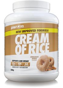 Per4m Cream of Rice, 2000 g Dose, Cinnamon Donut