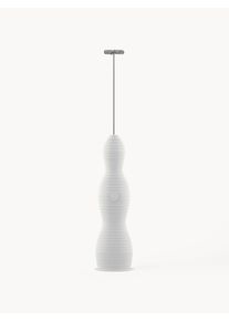 Alessi Prenosný napeňovač mlieka Pulcina Biela Umelá hmota Š 5 x V 28 cm