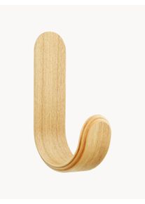 Normann Copenhagen Cabide de parede em madeira Curve Bege Madeira L 10 x Alt 18 cm